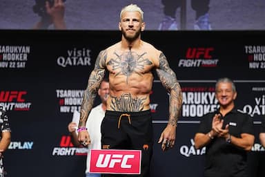 UFC格斗之夜：萨鲁基安vs霍克！赛前称重